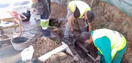 O Concello conecta a rede de Acuaes co abastecemento de auga de Seixo