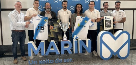 O Marín CF, un club con 75 anos de historia que rememorará todo o seu pasado