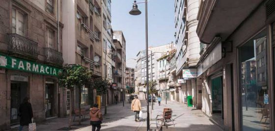 O Concello renova 341 puntos de luz por tecnoloxía LED por todo o casco urbano e o Estadio de San Pedro