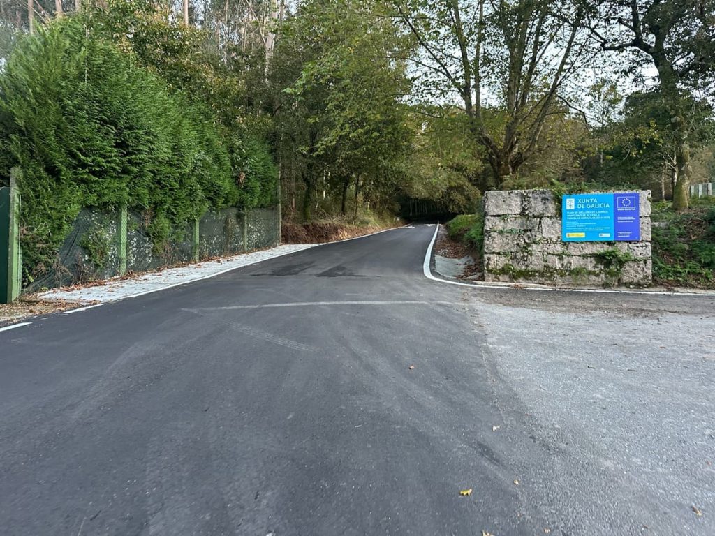 Mellora do primeiro tramo da estrada que conecta Pastoriza coa PO-313