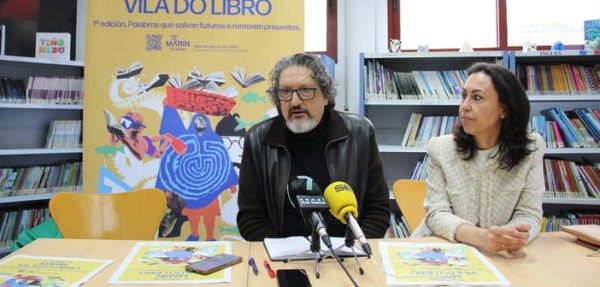 Manel Loureiro e Leilía participarán na primeira edición de ‘Marín Vila do Libro’