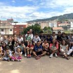 Ramallo visita en Briz aos últimos nenos e nenas que participan dos campamentos municipais de conciliación