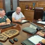 A alcaldesa recibe á nova directiva da Comunidade de Montes de San Xulián