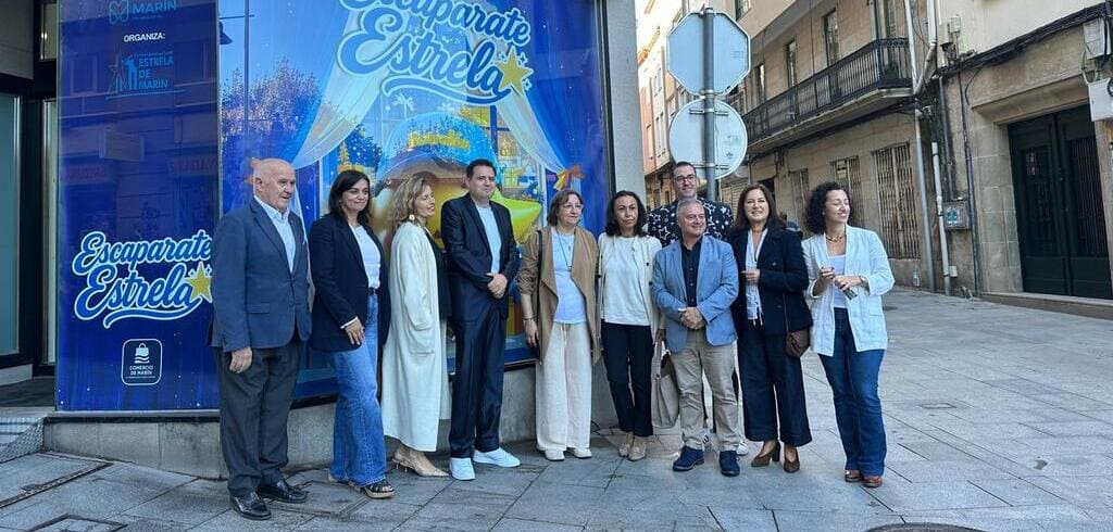 Arrinca “O Escaparate Estrela”, a gran campaña de dinamización comercial do CCA Estrela de Marín