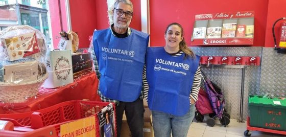 Chamamento ao espírito voluntario da veciñanza marinense para participar na gran recollida de alimentos do 7 e 8 de novembro