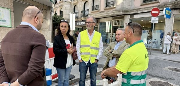 Retómanse os traballos na Rúa da Ponte, que mellorará o firme e as beirarrúas