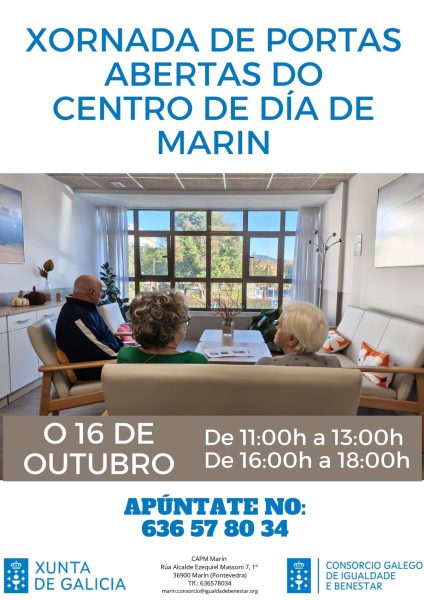 Xornada de portas abertas do Centro de día de Marín