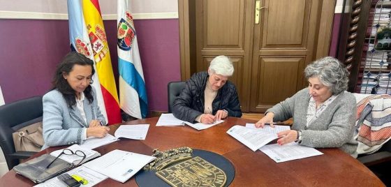 A alcaldesa e as ONGs firman as subvencións nominativas que reciben para apoiar o seu labor