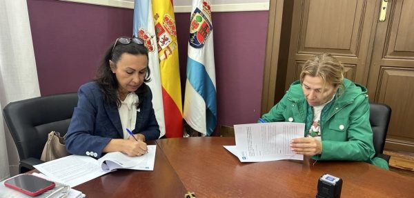 O Concello revalida o seu apoio á AECC de Marín