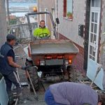 Pedreiras de Abaixo en obras