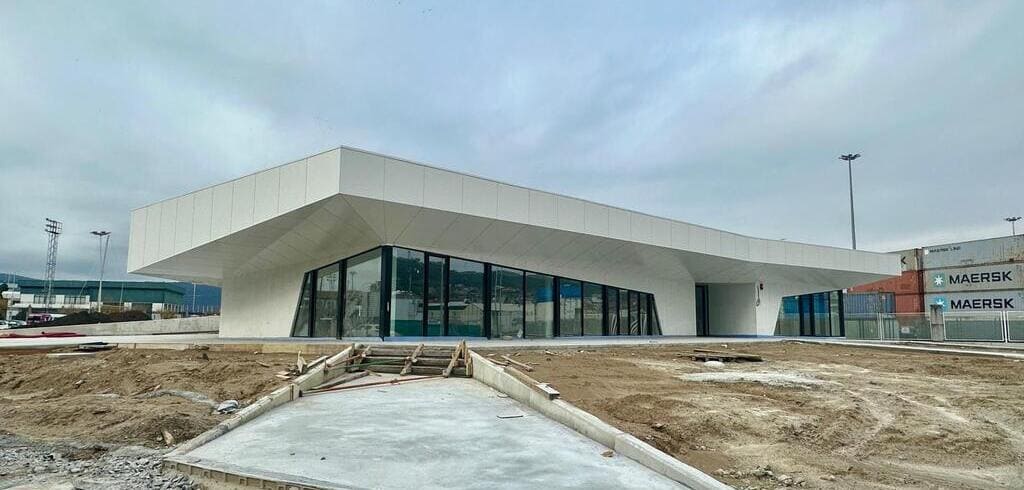 Auditorio de Marín en construcción