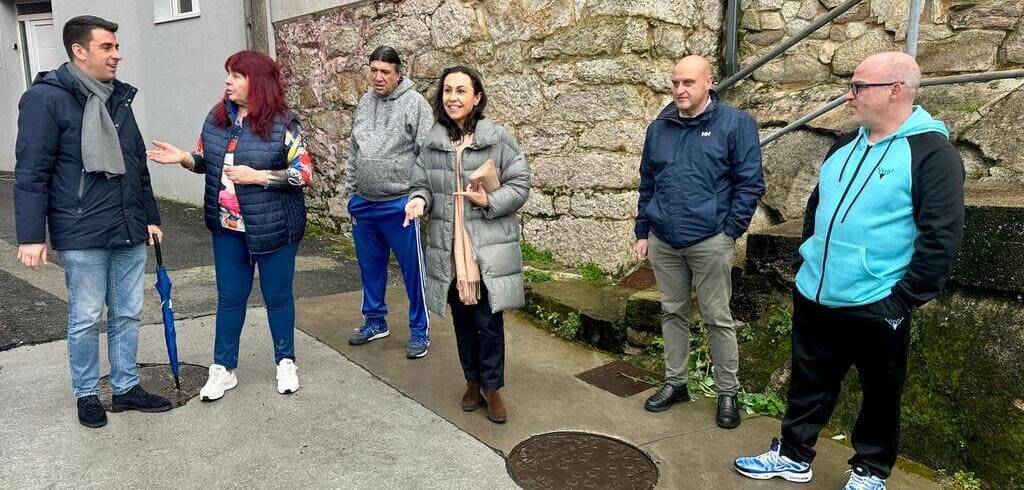 Ramallo visita a renovación total de Pedreiras de Abaixo