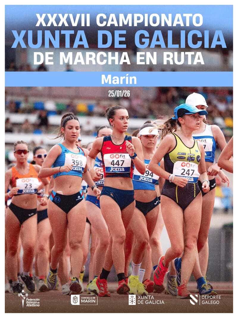 XXXVII Campionato Xunta de Galicia de Marcha en Ruta