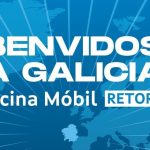 Chega a Marín a Oficina Móbil da campaña Galicia Retorna da Xunta