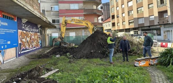 Iniciadas as obras de demolición do antigo Mercado de Cantodarea
