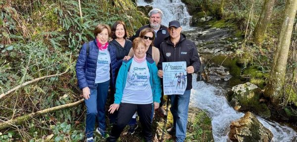 Marín acolle a XI Andaina Montes e Praias cun percorrido renovado entre miradoiros, fervenzas e carballeiras