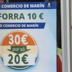 Centro Comercial Aberto Estrela de Marín, facilitará a obtención dos Bonos Comercio cun stand presencial na Praza de Abastos