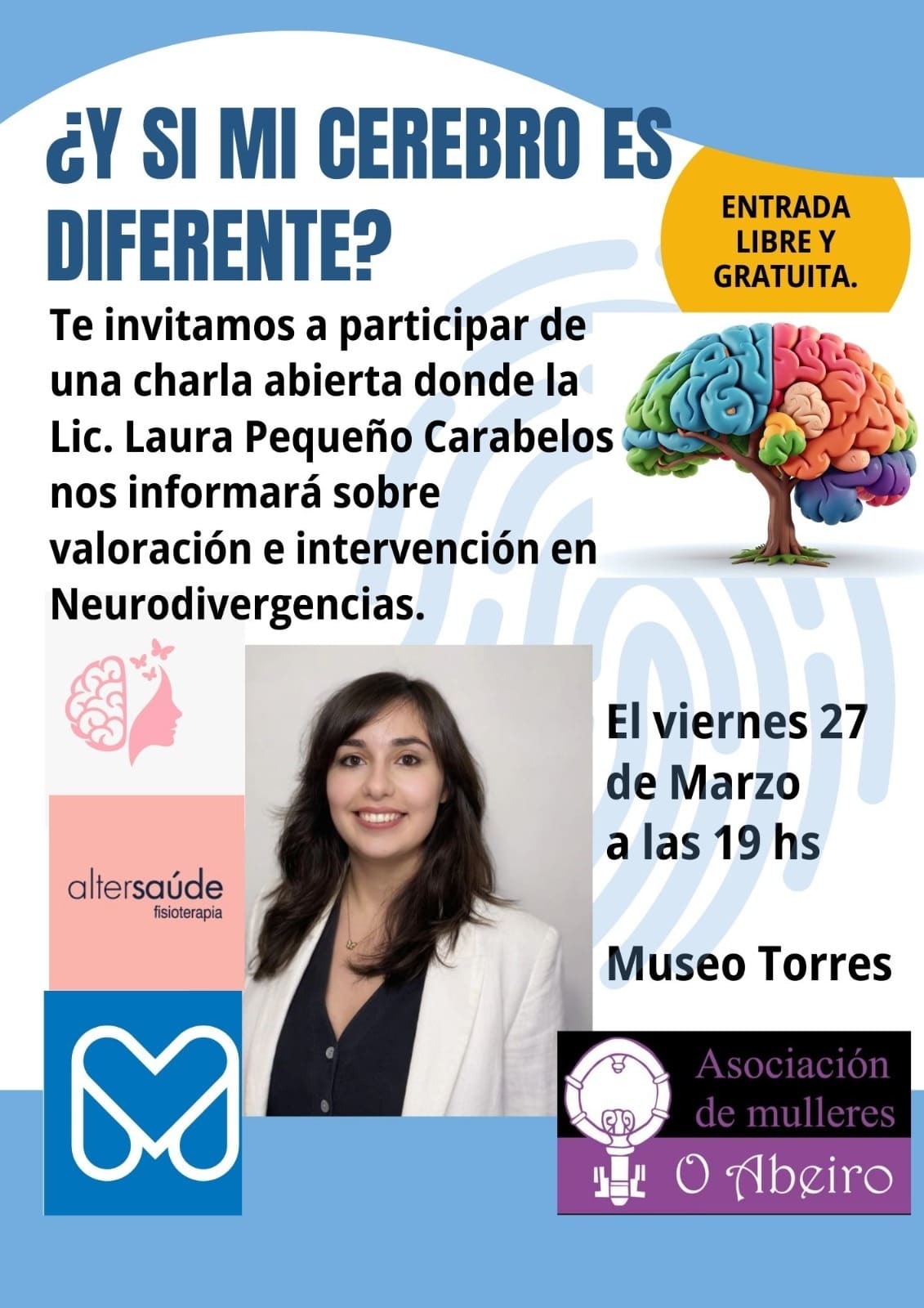 Charla ¿Y si mi cerebro es diferente?