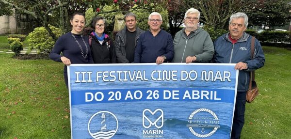 O III Festival Cine do Mar 2026 converterá Marín no epicentro do cinema e a cultura mariñeira do 20 ao 26 de abril