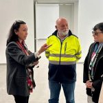 Reunión de traballo no Auditorio para encarar a recepción da obra e a súa próxima apertura
