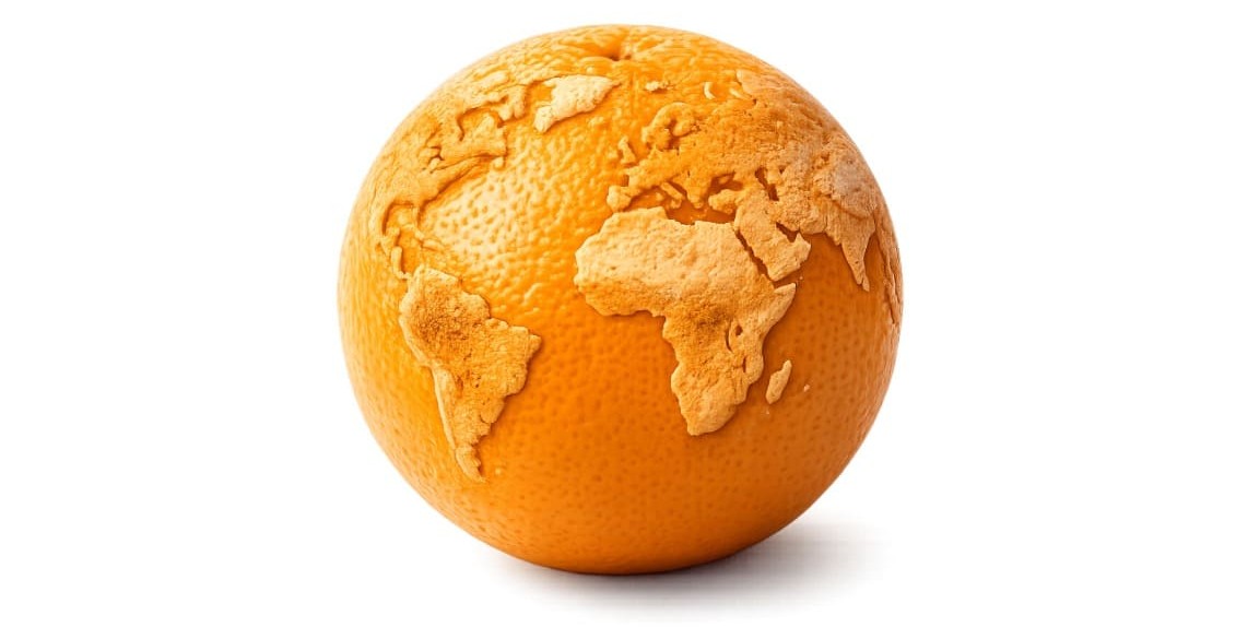 Se a Terra fora unha laranxa. Un paseo a escala polo Sistema Solar