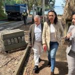 Arrancan as obras de urxencia para mellorar o Vial de Praias tras a situación xerada pola resolución do contrato con Oresa