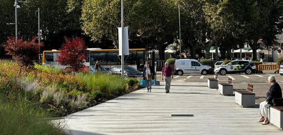 Marín crea un novo itinerario peonil e amplía as zonas verdes na contorna do Auditorio