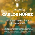 Concerto gratuíto de Carlos Núñez