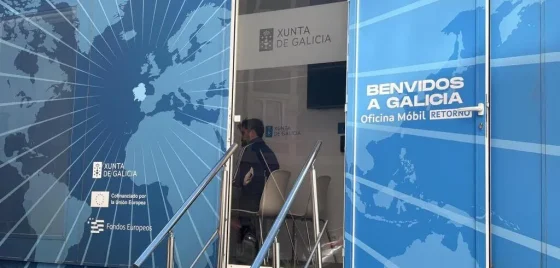 A Oficina Móbil Retorno da Xunta estará este mércores na Alameda de Marín