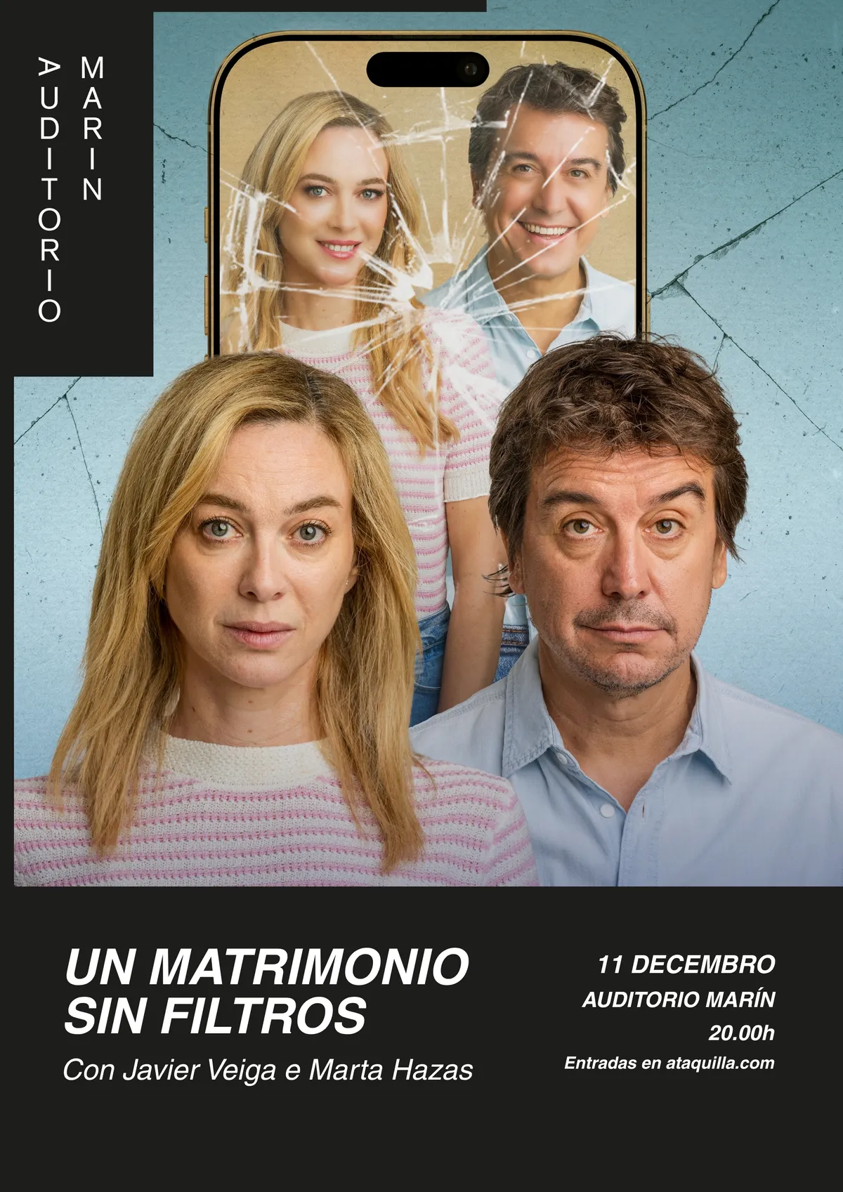 Un matrimonio sin filtros