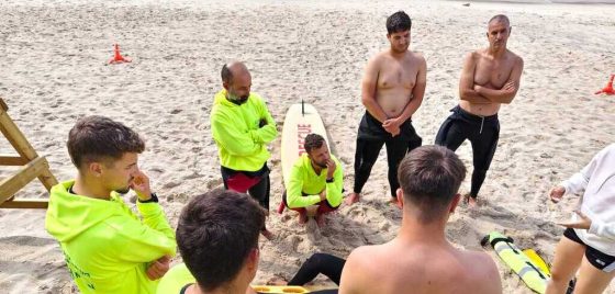 O servizo de socorrismo das praias de Marín pecha a tempada con máis de 3.300 asistencias e un importante reforzo da prevención