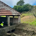 rehabilitación do lavadoiro de Soaxe