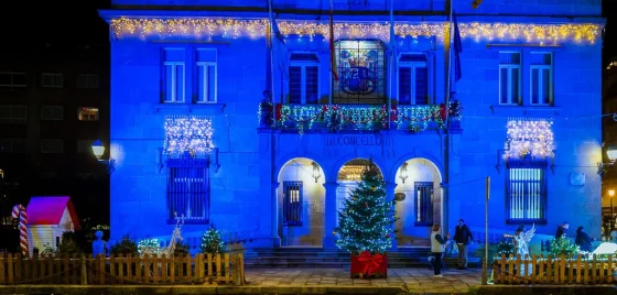 Marín xa ten en licitación o brillo do seu Nadal