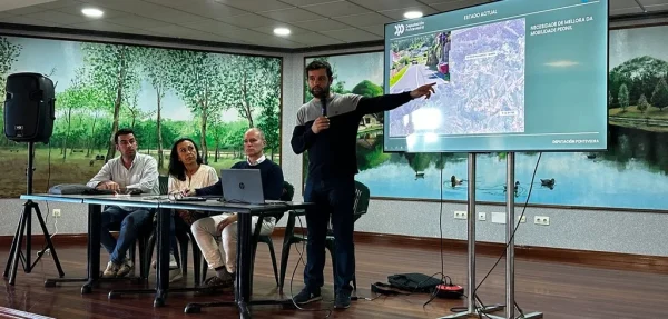 Proxecto de mellora da mobilidade peonil na estrada EP-0019