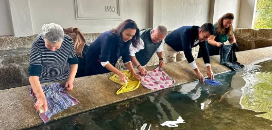 Marín remata a rehabilitación do Lavadoiro de Soaxe e recupera un punto de encontro para a veciñanza